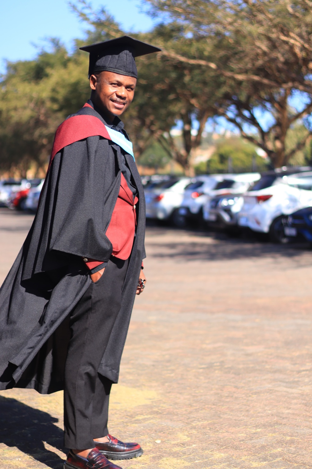 Graduation portrait